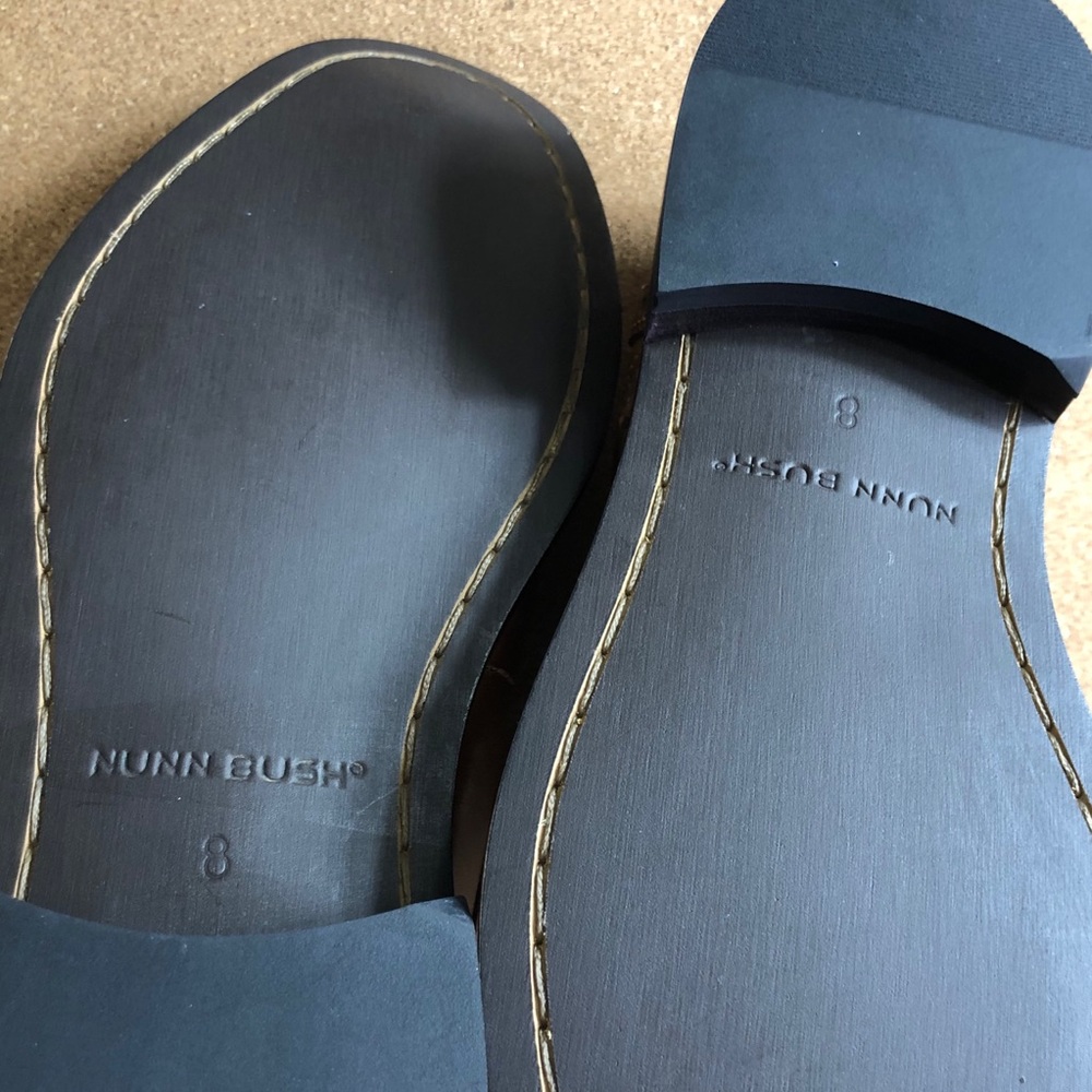 Nunn Bush Men's Shoes Cap Toe Oxford Comfort Gel - Picture 11 of 16